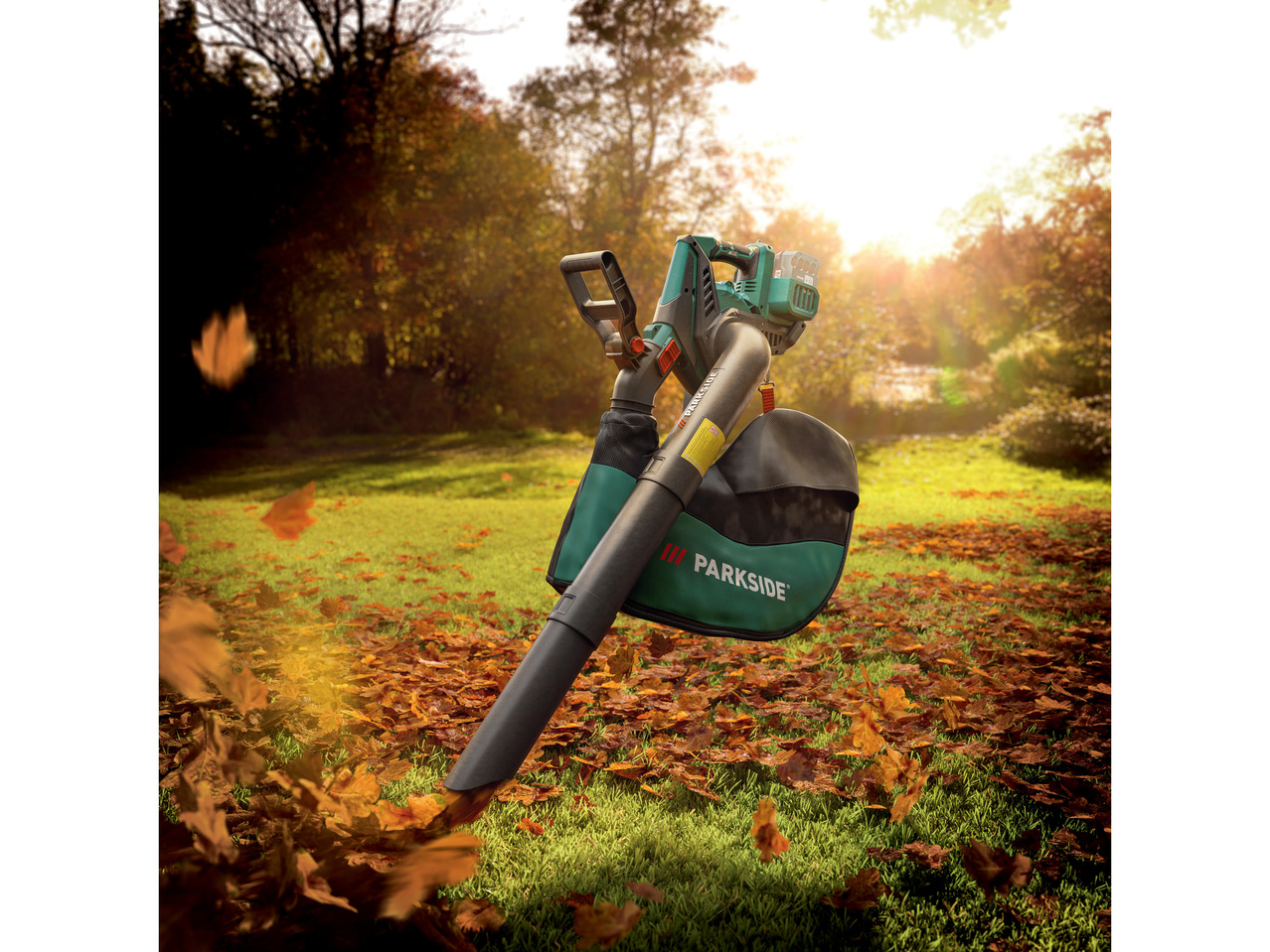 PARKSIDE Akumulatorowy odkurzacz do liści 40 V, 3 w 1 urządzenia do sprzątania liści