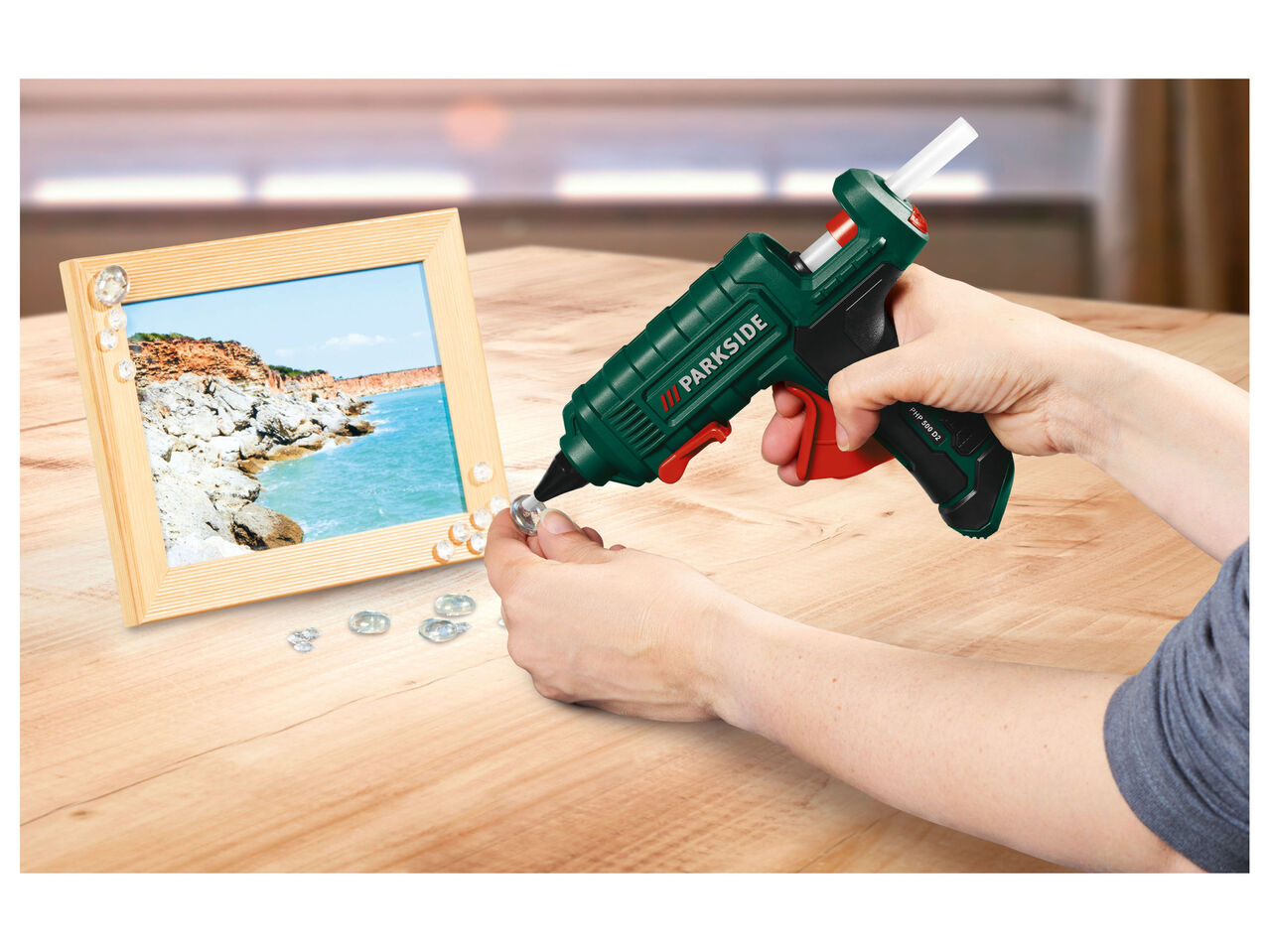 PARKSIDE Pistolet do klejenia na gorąco 25 W lidl wyprzedaż