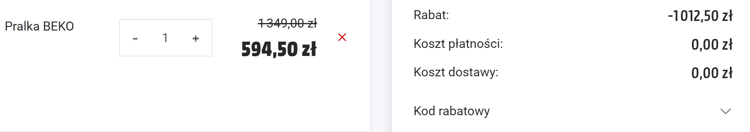 Pralka Beko za 594 zł w absurdalnej promocji. Pokazuję jak ją zdobyć Pralka Beko za 594 zł w absurdalnej promocji. Pokazuję jak ją zdobyć