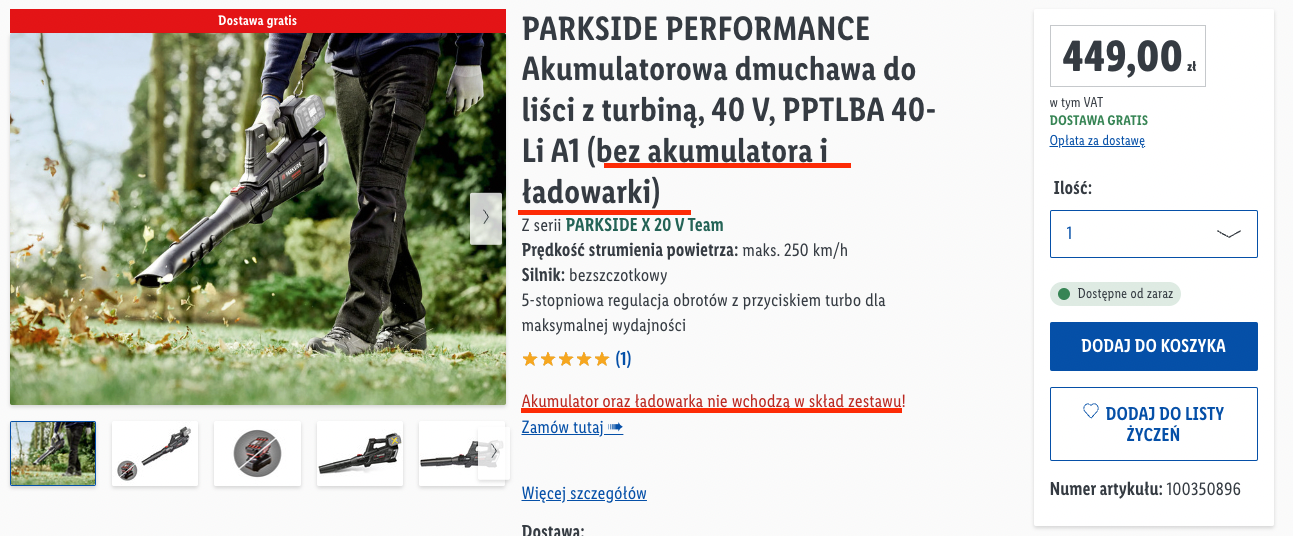 Chcesz kupić elektronarzędzia w Lidlu? Radzę: zrób to właśnie dziś!