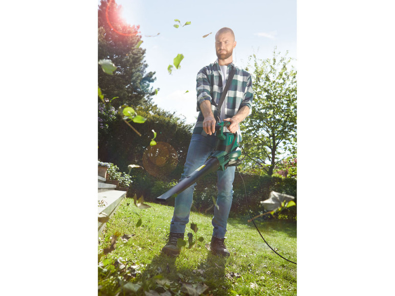 PARKSIDE Elektryczny odkurzacz do liści z rozdrabniaczem i dmuchawą PLS 3000 A1, 3000 W