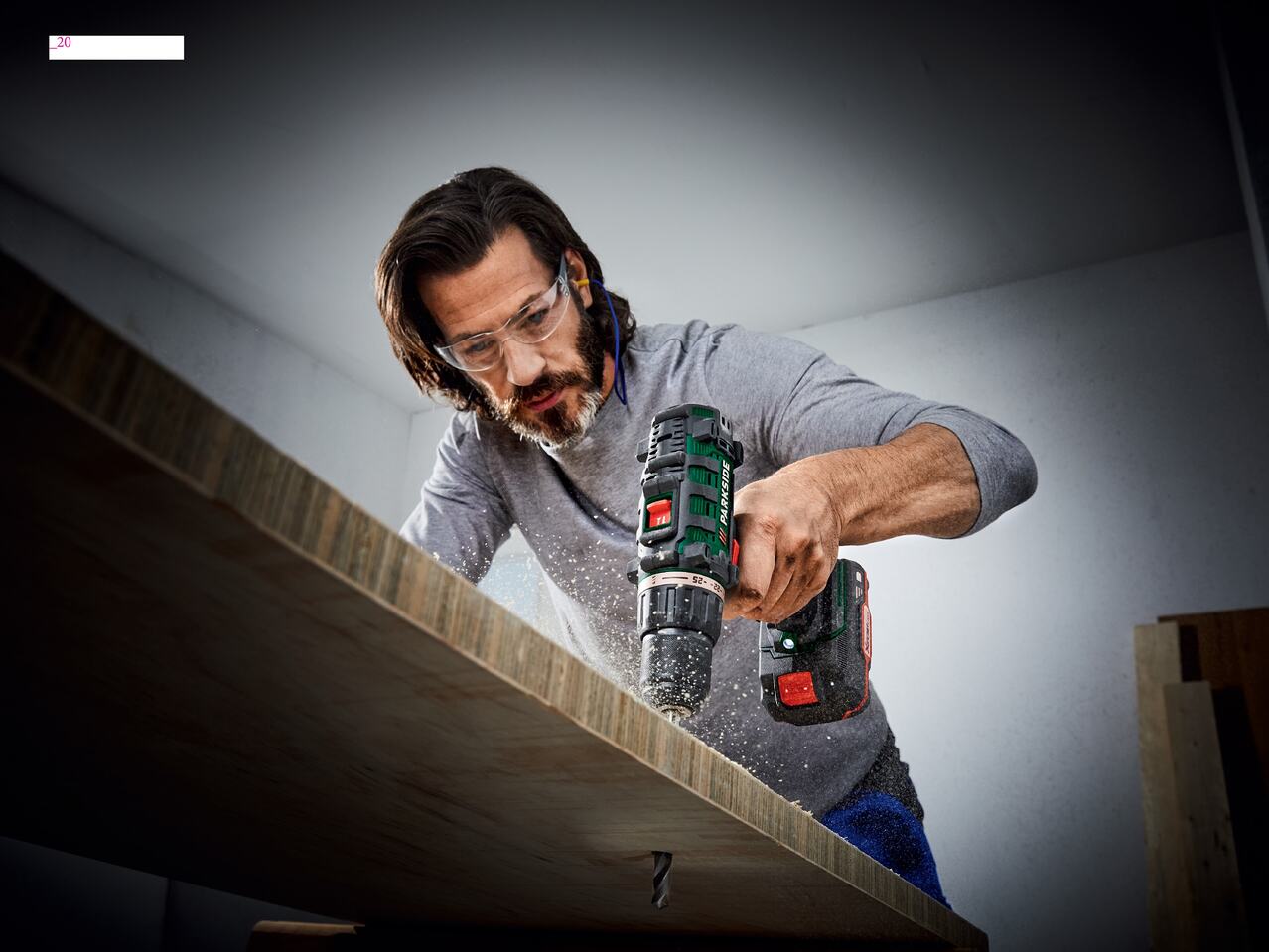 Lidl - promocje, o które nikt nie prosił, każdy potrzebował PARKSIDE Wiertarkowkrętarka akumulatorowa 20 V