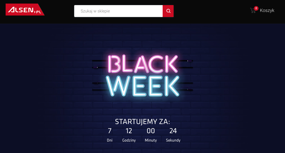 Black Week? Gdzie już się zaczął? Wszystko muszę wiedzieć! Już! black friday alsen