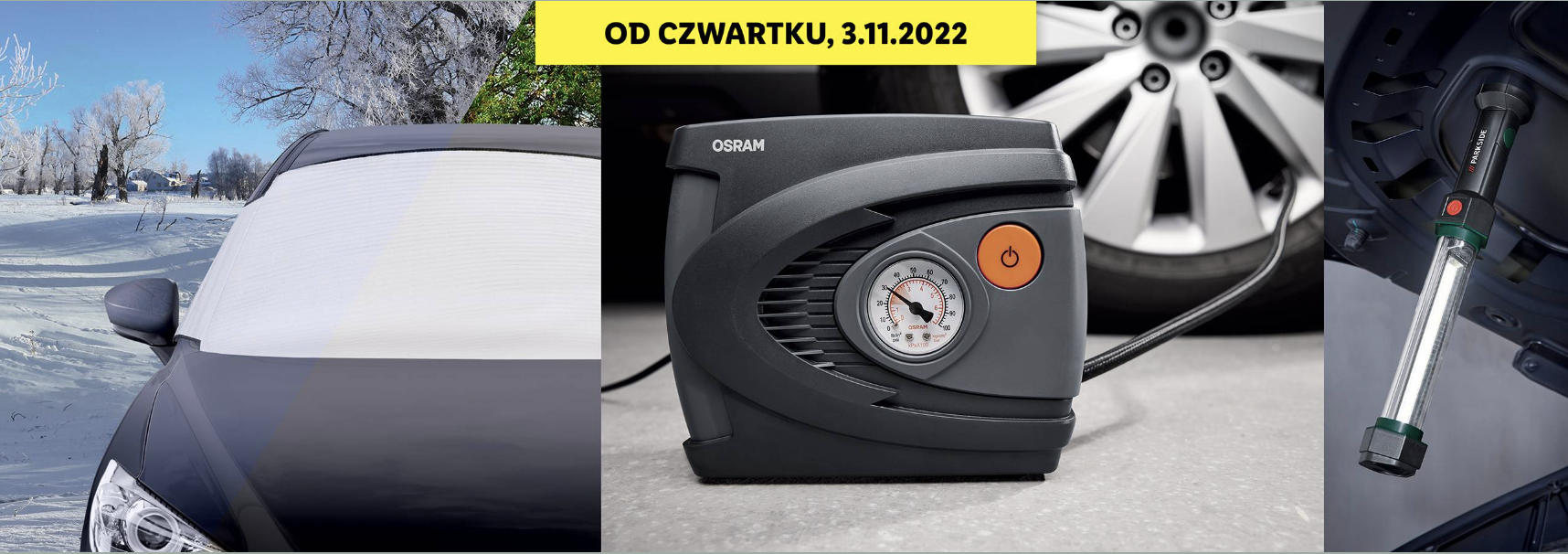 Lidl - promocje, o które nikt nie prosił, każdy potrzebował Lidl - Przygotuj auto na jesień