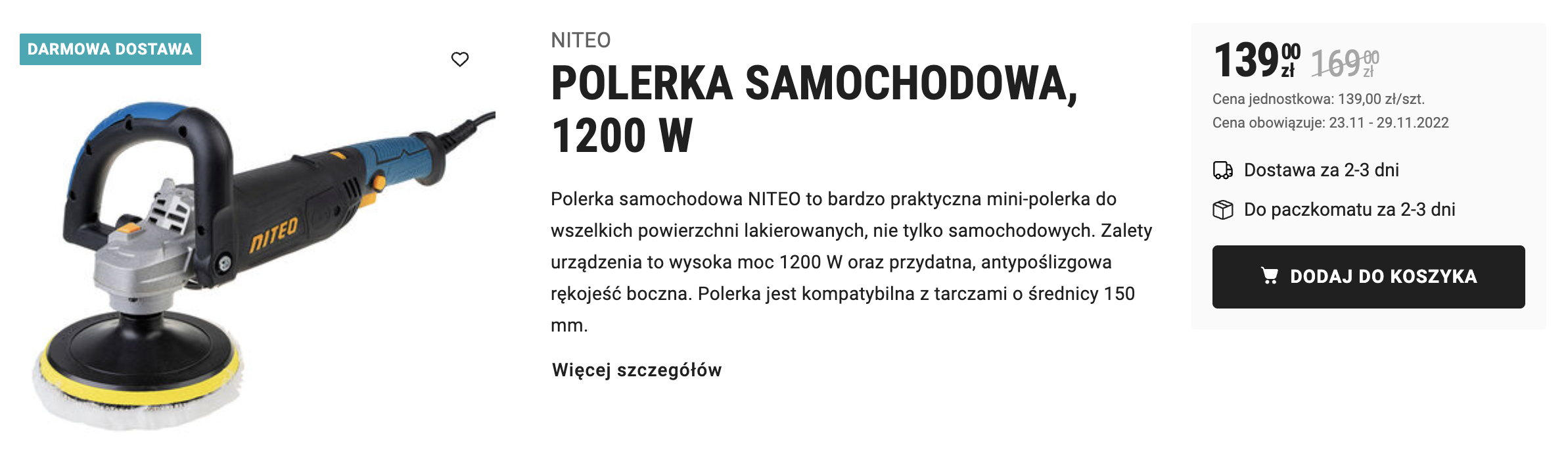 Tania elektronika domowa w Biedronce - co można kupić w Black Week Tania elektronika domowa w Biedronce - co można kupić w Black Week