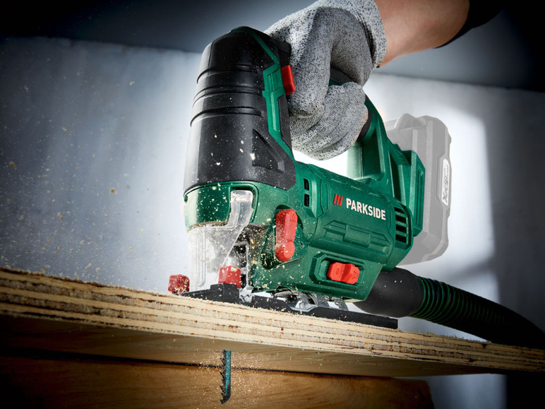 Tanie elektronarzędzia w Lidlu z okazji Cyber Monday PARKSIDE Akumulatorowa wyrzynarka 20 V PSTDA 20-Li C3