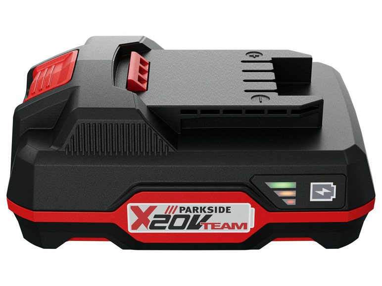 Lidl - promocje, o które nikt nie prosił, każdy potrzebował PARKSIDE Akumulator litowo-jonowy PAP 20 B1, 20 V, 2 Ah, Cell Balancing