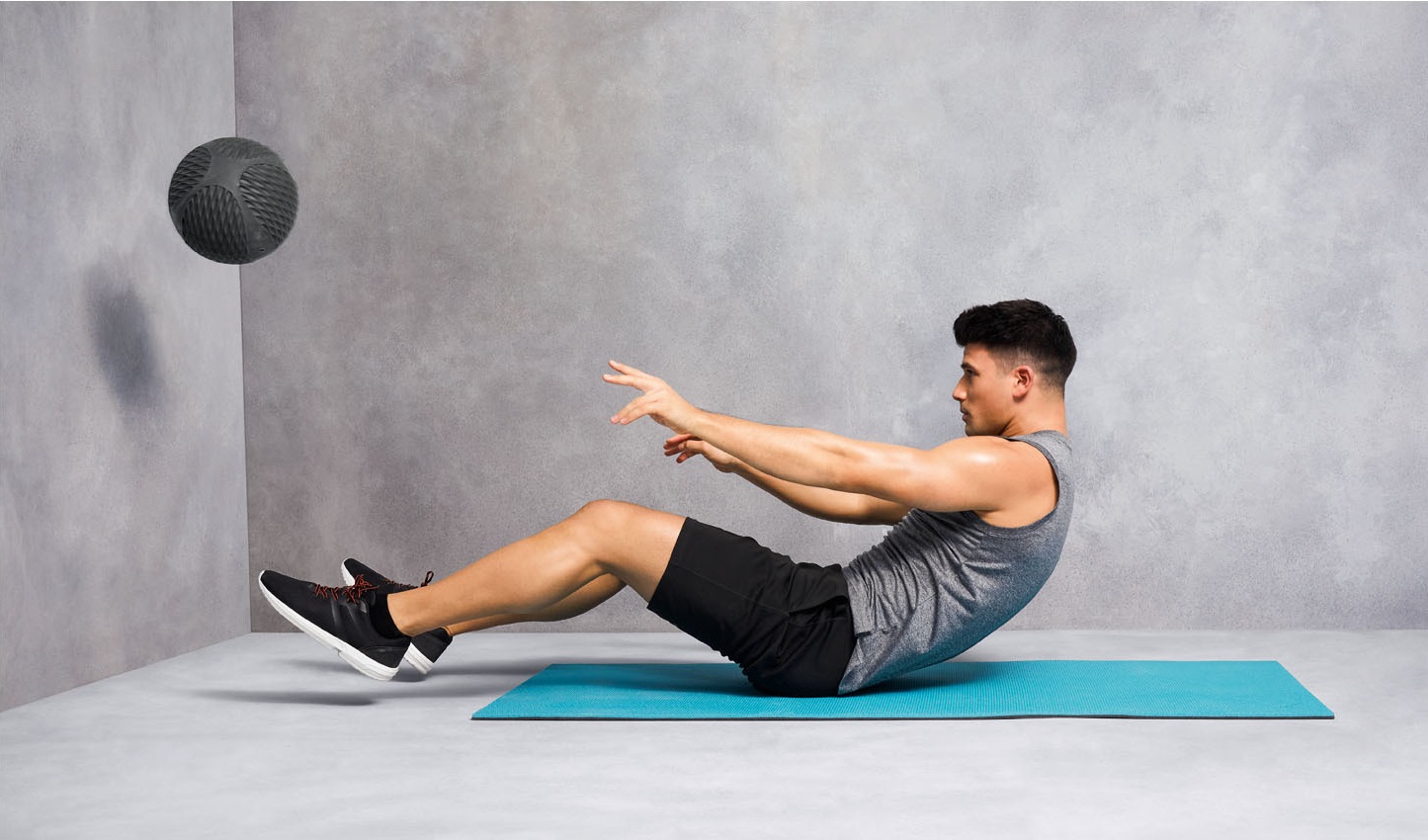 Piłka lekarska Slam Ball 7 lub 10 kg crivit z lidla