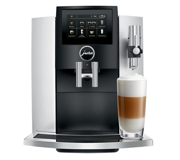 Super promocja na ekspresy ciśnieniowe znanych marek! Za złotówkę zgarniesz designerskie akcesoria Ekspres Jura S8 Moonlight Silver