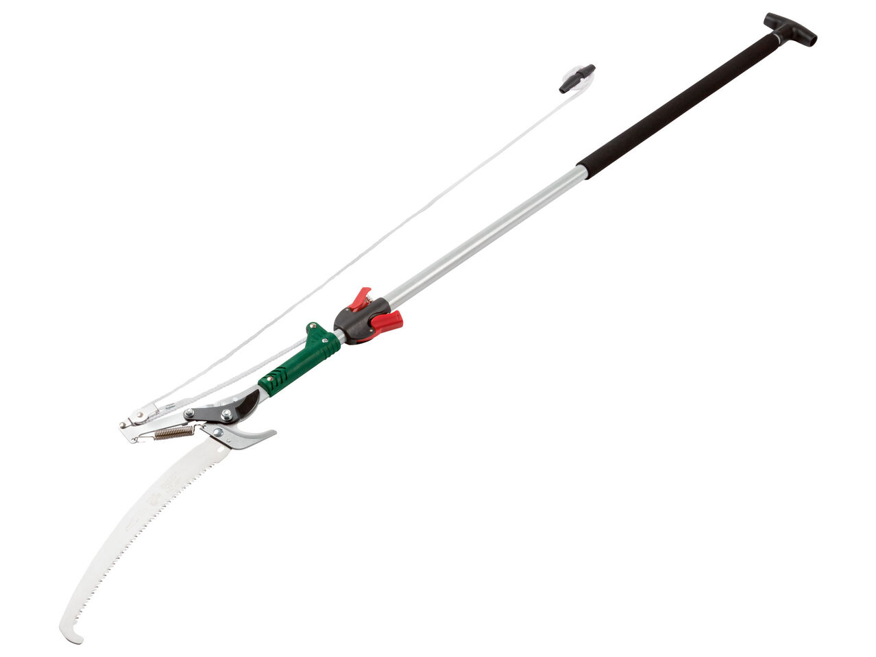 Znamy nową ofertę Lidla na kolejny tydzień, od 27 lutego do 4 marca Lidl Teleskopowe nożyce z piłą do cięcia gałęzi marki Parkside