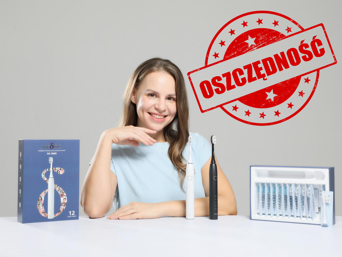 Szczoteczka, do której nie musisz kupować końcówek trafiła na wielką przecenę.