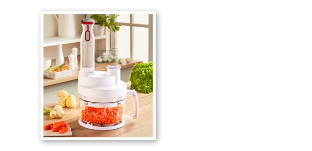 Do Biedronki trafiła nowość, która ma szansę okazać się hitem! MPM Robot kuchenny z funkcją krojenia w kostkę Robot kuchenny z funkcją krojenia w kostkę